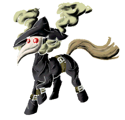 Size: 597x576 | Tagged: safe, artist:darkgred, derpibooru import, oc, unofficial characters only, pony, plague doctor, plague doctor mask, simple background, transparent background