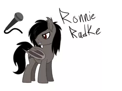 Size: 2048x1536 | Tagged: safe, artist:revenge.cats, derpibooru import, ponified, bat pony, pony, base used, bat wings, cutie mark, ear fluff, emo, eyeliner, falling in reverse, fangs, image, makeup, male, png, reference sheet, ronnie radke, simple background, smiling, smirk, solo, white background, wings