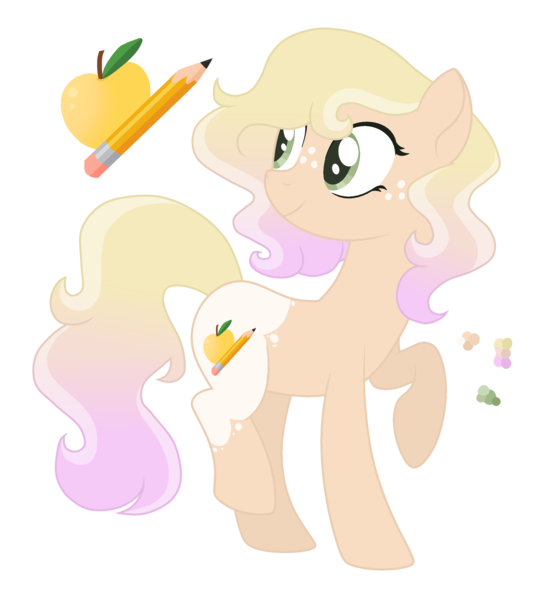 Size: 2500x2727 | Tagged: safe, artist:magicuniclaws, derpibooru import, oc, earth pony, pony, female, image, mare, parents:applelestia, png, simple background, solo, transparent background