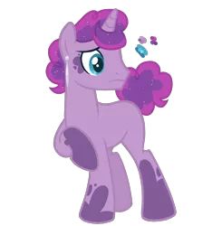 Size: 1500x1600 | Tagged: safe, artist:magicuniclaws, derpibooru import, oc, pony, unicorn, image, magical lesbian spawn, male, offspring, parent:pinkie pie, parent:princess luna, parents:lunapie, png, simple background, solo, stallion, transparent background