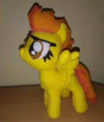 Size: 1080x1267 | Tagged: safe, artist:jbond, derpibooru import, spitfire, pegasus, pony, female, handmade, high res, image, irl, irl photo, jpeg, mare, photo, plushie, solo