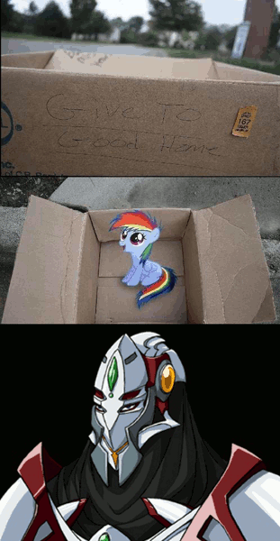 Size: 497x960 | Tagged: dashie meme, derpibooru import, evil people finding dash meme, exploitable meme, fanfic:my little dashie, filly, meme, rainbow dash, safe, super robot wars