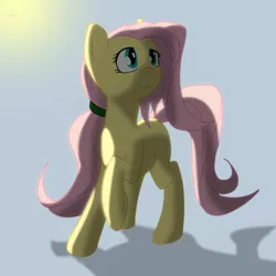Size: 2500x2500 | Tagged: safe, artist:lewyty, derpibooru import, fluttershy, alternate hairstyle, hairband, solo, speedpaint available