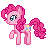 Size: 50x50 | Tagged: artist:sliperrysheep, derpibooru import, lowres, pinkie pie, pixel art, safe, simple background, solo, transparent background