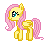 Size: 50x50 | Tagged: artist:sliperrysheep, fluttershy, lowres, pixel art, safe, simple background, solo, transparent background