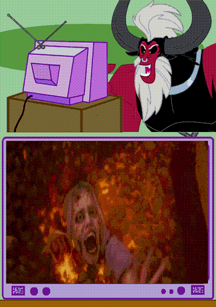 Size: 564x800 | Tagged: derpibooru import, drag me to hell, exploitable meme, grimdark, lord tirek, meme, obligatory pony, tv meme