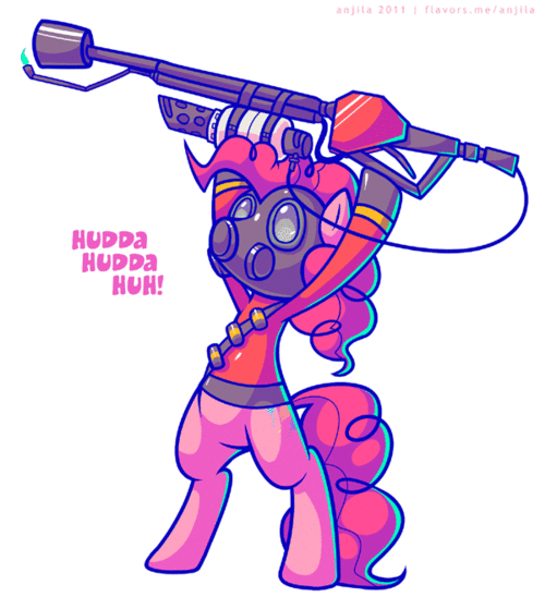 Size: 500x559 | Tagged: safe, artist:anjila, derpibooru import, edit, pinkie pie, bipedal, crossover, pinkie pyro, pyro, simple background, solo, star wars, team fortress 2, transparent background, tusken raider