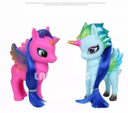 Size: 900x799 | Tagged: safe, derpibooru import, oc, unofficial characters only, alicorn, pony, bootleg, colored wings, eyeshadow, gradient horn, gradient legs, gradient wings, image, jpeg, lanyi, lanyi toys, makeup, no tail, obtrusive watermark, photo, simple background, toy, watermark, white background, wings
