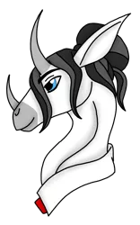 Size: 1734x2781 | Tagged: safe, artist:agdapl, derpibooru import, ponified, bicorn, pony, crossover, curved horn, horn, image, male, medic, multiple horns, png, simple background, smiling, solo, stallion, team fortress 2, transparent background