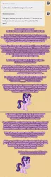 Size: 504x1744 | Tagged: safe, artist:verve, derpibooru import, starlight glimmer, pony, unicorn, ask genie twilight, ask, comic, female, image, looking at you, mare, pixel art, png, raised hoof, smiling, solo
