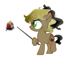 Size: 1160x992 | Tagged: safe, artist:moonnightshadow-mlp, derpibooru import, oc, earth pony, pony, colt, image, male, offspring, parent:applejack, parent:king sombra, parents:sombrajack, png, simple background, solo, transparent background