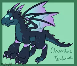 Size: 1750x1500 | Tagged: safe, artist:misskanabelle, derpibooru import, oc, unofficial characters only, dragon, hybrid, abstract background, dragon oc, image, interspecies offspring, male, offspring, parent:princess ember, parents:embrax, parent:thorax, png, signature, solo