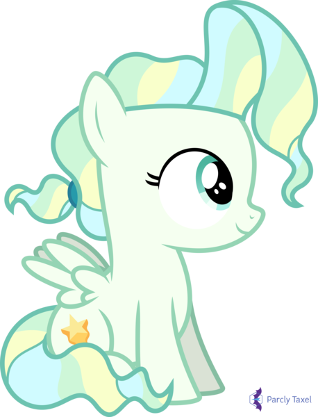 Size: 4096x5371 | Tagged: safe, artist:parclytaxel, derpibooru import, vapor trail, pegasus, pony, .svg available, absurd resolution, female, filly, image, monthly reward, png, simple background, sitting, smiling, solo, transparent background, vector