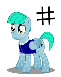 Size: 1000x1250 | Tagged: safe, artist:warren peace, derpibooru import, oc, oc:loop rider, unofficial characters only, pegasus, pony, fallout equestria, ashes town, bowtie, clothes, coat markings, cutie mark, dappled, enclave, grand pegasus enclave, image, male, png, shadow, shirt, simple background, solo, stallion, transparent background