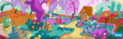 Size: 4096x1315 | Tagged: safe, derpibooru import, my little pony: pony life, spoiler:pony life s02e06, concept art, image, jpeg, official, pony life logo, text, the tiara of truth, watermark