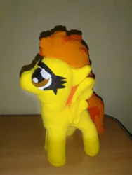 Size: 3120x4160 | Tagged: safe, artist:jbond, derpibooru import, spitfire, pegasus, pony, female, handmade, image, irl, jpeg, mare, photo, plushie, solo