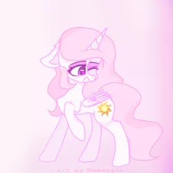 Size: 1200x1200 | Tagged: safe, artist:memengla, derpibooru import, princess celestia, alicorn, image, png