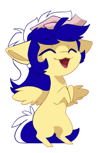 Size: 712x1113 | Tagged: safe, artist:arctic-fox, derpibooru import, oc, oc:animatedpony, unofficial characters only, pegasus, pony, bipedal, eyes closed, image, male, open mouth, png, simple background, solo, transparent background, white outline