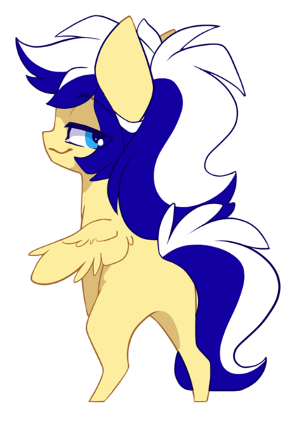 Size: 778x1122 | Tagged: safe, artist:arctic-fox, derpibooru import, oc, oc:animatedpony, unofficial characters only, pegasus, pony, image, male, png, simple background, solo, transparent background, white outline