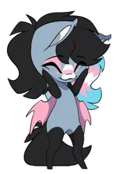 Size: 720x1052 | Tagged: safe, artist:arctic-fox, derpibooru import, oc, oc:starskipper, unofficial characters only, bat pony, pony, bat pony oc, bat wings, chibi, image, png, simple background, solo, transparent background, wings