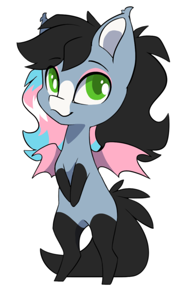 Size: 768x1223 | Tagged: safe, artist:arctic-fox, derpibooru import, oc, oc:starskipper, unofficial characters only, bat pony, pony, bat pony oc, bat wings, chibi, image, png, simple background, solo, transparent background, wings