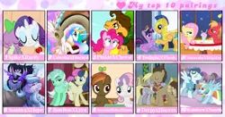 Size: 900x471 | Tagged: safe, artist:pandalove93, derpibooru import, edit, idw, big macintosh, bon bon, button mash, cheese sandwich, derpy hooves, discord, doctor whooves, flash sentry, fluttershy, king sombra, lyra heartstrings, pinkie pie, princess celestia, radiant hope, rainbow dash, rarity, soarin', spike, sweetie belle, sweetie drops, time turner, twilight sparkle, alicorn, earth pony, pegasus, pony, unicorn, don't mine at night, a canterlot wedding, equestria girls, equestria girls (movie), pinkie pride, secret of my excess, slice of life (episode), bedroom eyes, butt bump, cheesepie, dislestia, doctorderpy, female, flashlight, fluttermac, hopebra, hug, image, lesbian, lyrabon, male, milkshake, party, png, shipping, soarindash, sparity, straight, sweetiemash