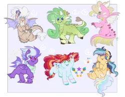 Size: 2500x1940 | Tagged: safe, artist:heyltsblaze, derpibooru import, oc, unofficial characters only, dracony, hybrid, pegasus, pony, base used, chibi, claws, dragon wings, image, interspecies offspring, offspring, parent:rainbow dash, parent:rarity, parent:soarin', parent:spike, parents:soarindash, parents:sparity, pegasus oc, png, simple background, transparent background, wings