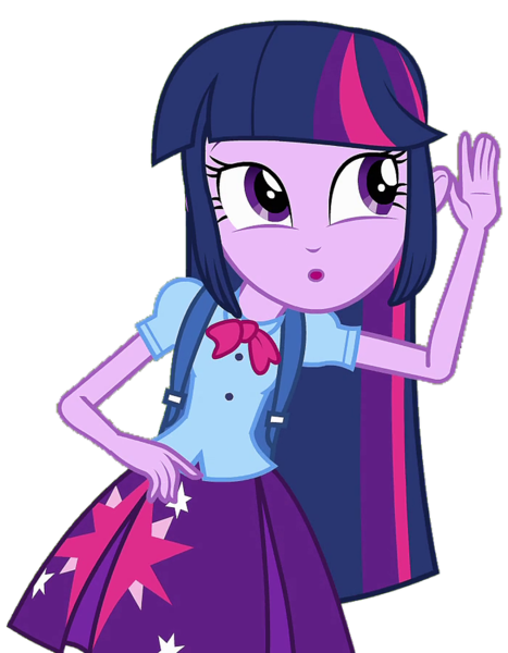 Size: 777x999 | Tagged: safe, artist:ftvs-cm45, derpibooru import, edit, edited screencap, screencap, twilight sparkle, twilight sparkle (alicorn), alicorn, human, equestria girls, :o, background removed, backpack, female, hearing, image, not a vector, o, o mouth, open mouth, png, simple background, solo, transparent background