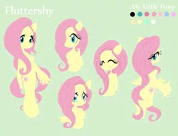 Size: 752x576 | Tagged: suggestive, artist:nonananana, derpibooru import, fluttershy, anthro, butt, color palette, crying, female, image, jpeg, nudity, solo, text