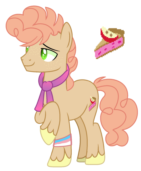 Size: 1264x1528 | Tagged: safe, artist:venomous-cookietwt, derpibooru import, oc, earth pony, pony, image, male, offspring, parent:li'l cheese, parent:li'l mac n cheese, parent:little mac, png, simple background, solo, stallion, transparent background