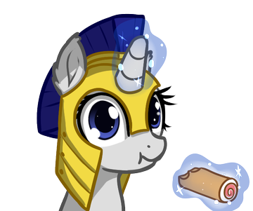 Size: 360x301 | Tagged: safe, artist:neuro, derpibooru import, pony, unicorn, eating, female, food, guardsmare, image, mare, png, royal guard, simple background, transparent background