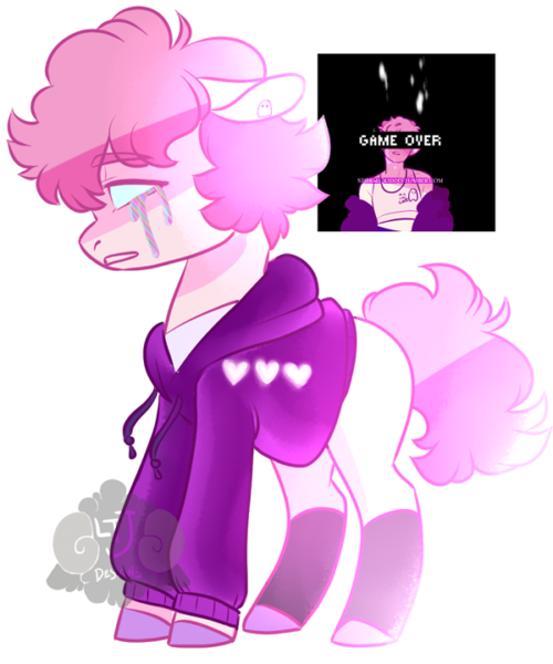 Size: 600x720 | Tagged: safe, artist:lavvythejackalope, derpibooru import, oc, unofficial characters only, earth pony, pony, clothes, crying, ear piercing, earth pony oc, hoodie, image, piercing, png, sad, simple background, transparent background