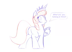 Size: 1000x733 | Tagged: safe, artist:php111, oc, ponified, unofficial characters only, earth pony, pony, art pack:marenheit 451, /mlp/, butt, dialogue, earth pony oc, image, open mouth, plot, png, statue of liberty, stone tablet