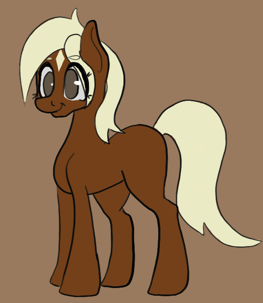 Size: 582x670 | Tagged: artist needed, safe, ponified, ponified:verity, earth pony, pony, art pack:marenheit 451 post-pack, female, filly, image, png, smiling, solo, star (coat marking), verity