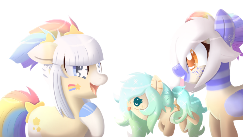 Size: 1280x721 | Tagged: safe, artist:pasteldraws, derpibooru import, oc, oc:cirrus duvet, oc:starry rainbow, earth pony, pegasus, pony, base used, female, foal, image, niece, png, siblings, simple background, sisters, transparent background