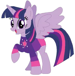Size: 436x438 | Tagged: safe, artist:selenaede, artist:user15432, derpibooru import, twilight sparkle, twilight sparkle (alicorn), alicorn, pony, base used, clothes, cutie mark, cutie mark on clothes, image, leotard, olympics, open mouth, png, raised hoof, simple background, sports, sports outfit, sporty style, swimsuit, transparent background