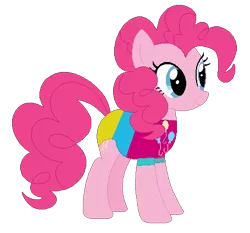 Size: 455x424 | Tagged: safe, artist:selenaede, artist:user15432, derpibooru import, pinkie pie, earth pony, pony, base used, clothes, cutie mark, cutie mark on clothes, image, leotard, olympics, png, simple background, sports, sports outfit, sporty style, swimsuit, transparent background