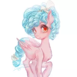 Size: 640x640 | Tagged: safe, artist:crotty, derpibooru import, cozy glow, pegasus, pony, cozybetes, cute, female, filly, image, png, solo