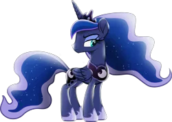 Size: 3253x2318 | Tagged: safe, artist:lincolnbrewsterfan, derpibooru import, princess luna, alicorn, pony, luna eclipsed, my little pony: the movie, .svg available, asserting dominance, circlet, clothes, crown, derpibooru exclusive, dominant, female, highlights, image, inkscape, jewelry, mare, movie accurate, moviefied, peytral, png, regalia, royalty, serious, serious face, shading, shoes, show moviefied, simple background, solo, standing, transparent background, vector
