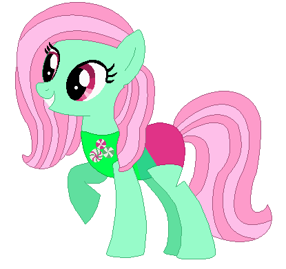 Size: 415x391 | Tagged: safe, artist:selenaede, artist:user15432, derpibooru import, minty, earth pony, pony, base used, clothes, cutie mark, cutie mark on clothes, g3, g3 to g4, g4, generation leap, image, leotard, olympics, png, raised hoof, simple background, sports, sports outfit, sporty style, swimsuit, transparent background