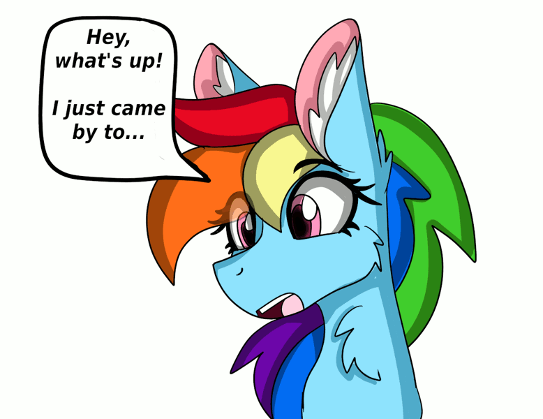 Size: 1200x926 | Tagged: questionable, alternate version, artist:cuddlelamb, derpibooru import, rainbow dash, pegasus, pony, animated, baby bottle, blushing, bottle feeding, cheek fluff, chest fluff, disembodied hand, ear fluff, floating heart, gif, hand, heart, image, offscreen character, offscreen human, open mouth, speech bubble