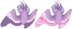 Size: 4880x1996 | Tagged: safe, artist:sleepy-nova, derpibooru import, oc, oc:nettlekiss, pegasus, pony, bust, female, image, magical lesbian spawn, mare, offspring, parent:fluttershy, parent:rolling thunder, parents:rollingshy, png, portrait, simple background, solo, transparent background