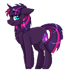 Size: 278x272 | Tagged: safe, artist:inspiredpixels, derpibooru import, oc, unofficial characters only, pony, unicorn, animated, female, floppy ears, gif, image, mare, simple background, transparent background
