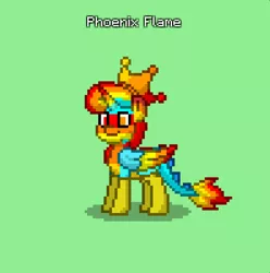 Size: 791x796 | Tagged: safe, derpibooru import, oc, alicorn, elemental pony, pony, pony town, image, png