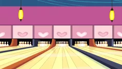 Size: 1280x720 | Tagged: safe, derpibooru import, screencap, slice of life (episode), background, bowling, bowling alley, bowling pin, image, liminal space, no pony, png, scenic ponyville