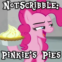 Paste | Tagged: safe, author:notscribble, pinkie pie, oc, oc:anon, earth pony, human, pony, food, human in equestria, paste, pie