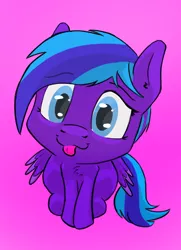 Size: 1436x1985 | Tagged: safe, artist:single purpose, derpibooru import, oc, oc:flugel, pegasus, pony, female, image, looking at you, mare, png, sitting, solo