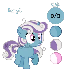 Size: 1086x1138 | Tagged: safe, artist:marrayala, derpibooru import, oc, oc:beryl, unofficial characters only, pony, unicorn, base used, female, filly, image, offspring, parent:fashion plate, parent:rarity, parents:rariplate, png, reference sheet, simple background, solo, transparent background, watermark