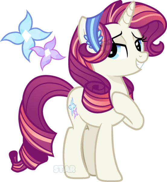 Size: 1280x1388 | Tagged: safe, artist:star-gaze-pony, derpibooru import, oc, oc:crystal flower, pony, unicorn, female, image, mare, png, simple background, solo, transparent background