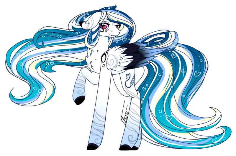 Size: 1320x877 | Tagged: safe, artist:inspiredpixels, derpibooru import, oc, oc:marie pixel, unofficial characters only, pegasus, pony, chest fluff, coat markings, colored hooves, colored wings, female, floppy ears, folded wings, heart eyes, heterochromia, image, mare, png, raised hoof, simple background, solo, transparent background, wingding eyes, wings